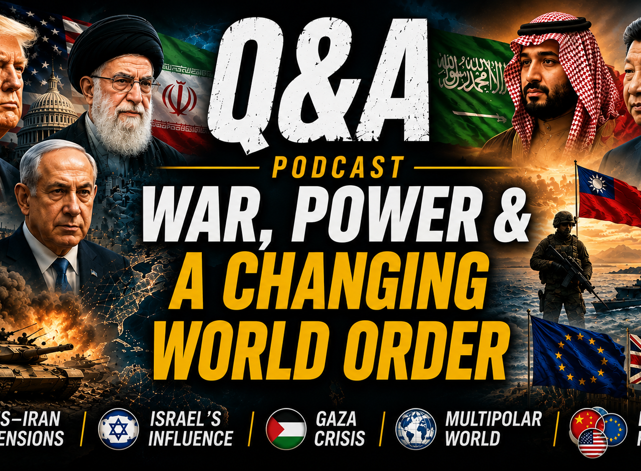 PODCAST:  Q&A – War, Power & A Changing World Order