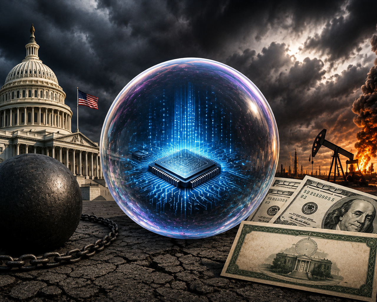 America’s AI Bubble Is Colliding With Its Debt Crisis