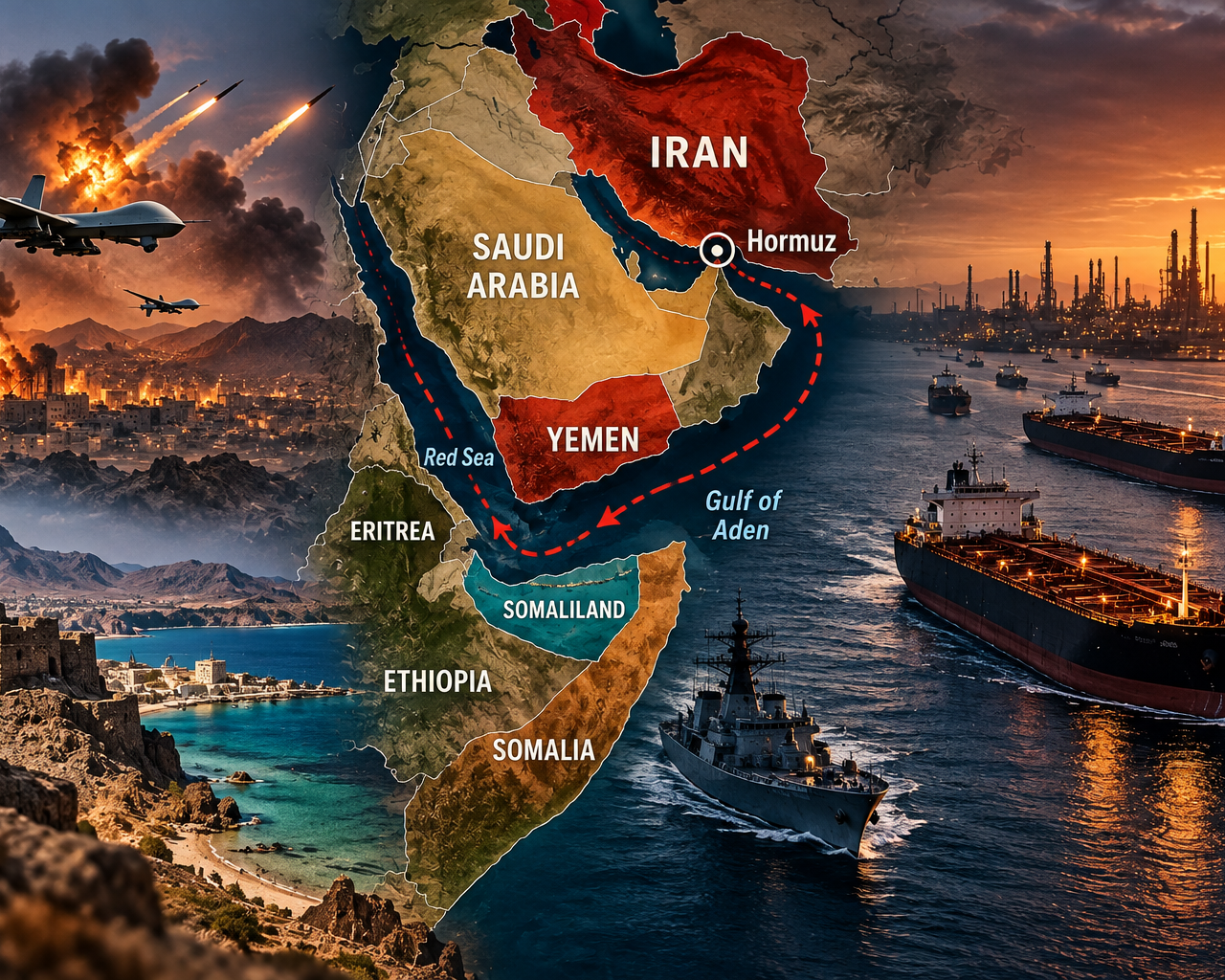 From Hormuz to the Horn of Africa: The Iran War Is Spreading