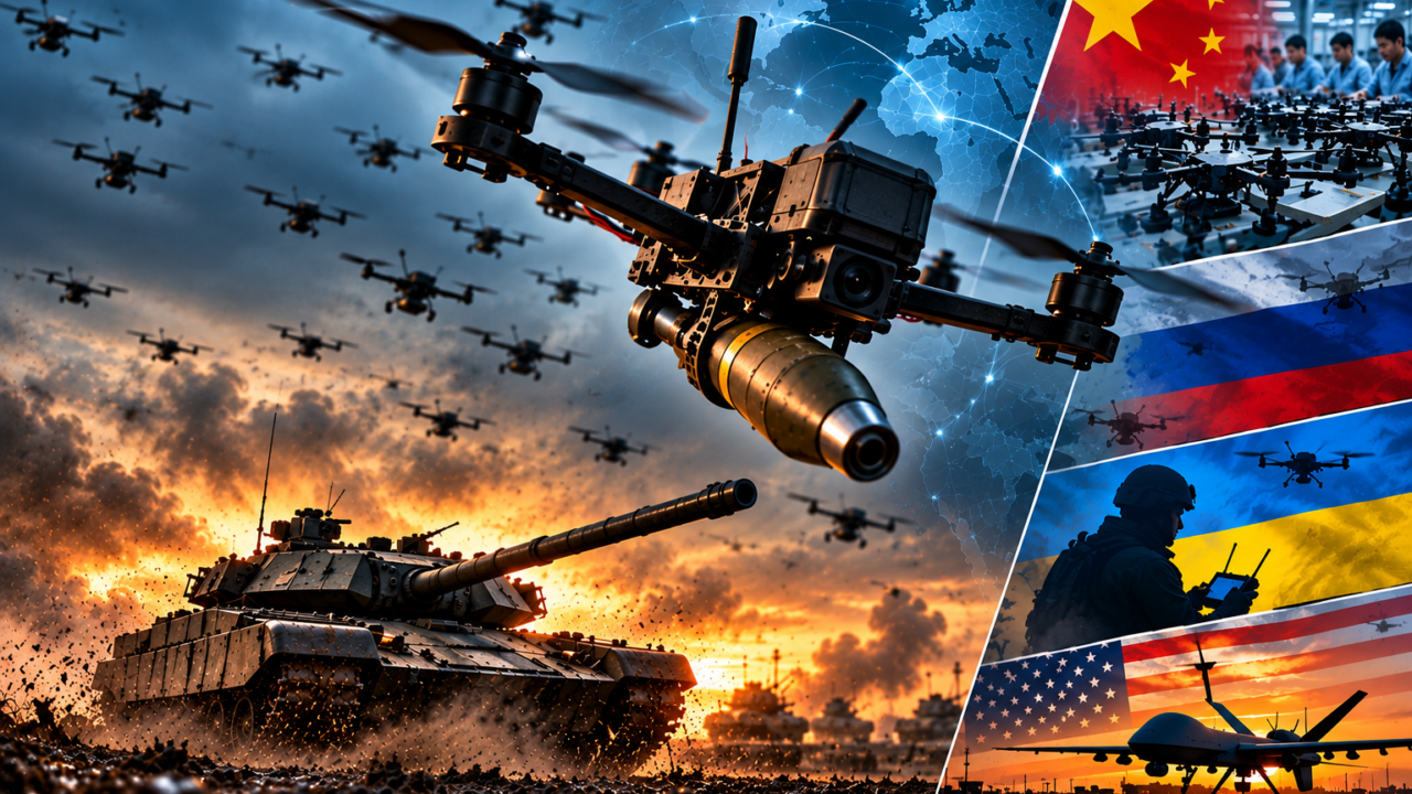 VIDEO: The Geopolitics of Drones: Who Controls the Future of Warfare?